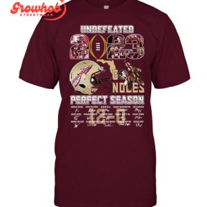 2023 Florida State Seminoles Go Noles Undefeated Season T-Shirt