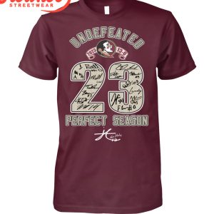 Florida State Seminoles Perfect Undefeated Season 2023 Go Noles T-Shirt