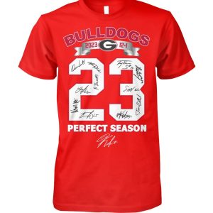 Georgia Bulldogs 2023 Perfect Season T-Shirt