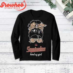 Florida State Seminoles Girl Fleece Pajamas Set Long Sleeve