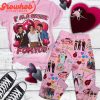 San Francisco 49ers Valentine Fleece Pajamas Set