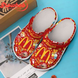 McDonald Food Valentine Crocs Clogs