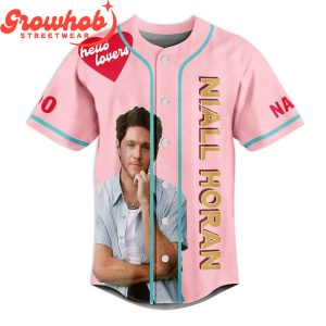 Niall Horan I Love You Valentine Personalized Baseball Jersey