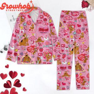 Scooby-Doo Bee Mine Polyester Pajamas Set Pink