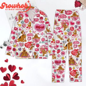 Scooby-Doo Bee Mine Polyester Pajamas Set White