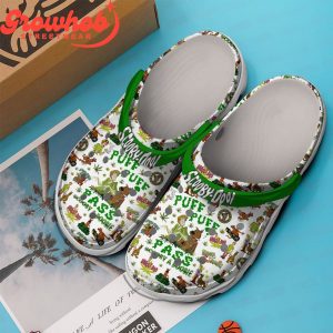 Scooby-Doo Grass Love Puff Puff Crocs Clogs