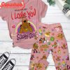 Snoopy You And Me Valentine Fleece Pajamas Set