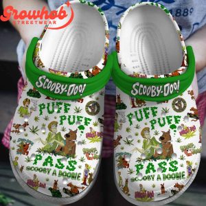 Scooby-Doo Puff Puff Pass Fan Crocs Clogs