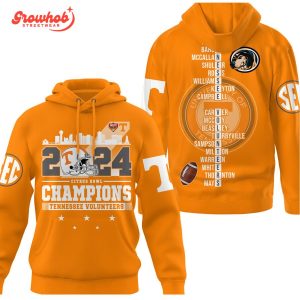 Tennessee Volunteers 2024 Citrus Bowl Champions Hoodie Shirts Orange Ver