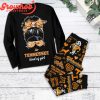Snoopy Is Valentine I Want Fleece Pajamas Set Long Sleeve