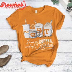 Tennessee Volunteers I Love Coffee Fleece Pajamas Set