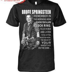 Bruce Springsteen Clock Ring Remember T-Shirt