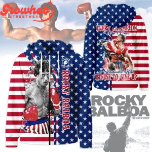 Rocky Balboa Refuse To Give Up Fans Hoodie Shirts