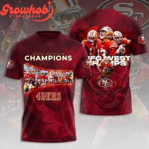San Francisco 49ers NFC West Champs Fan Love Hoodie Shirts