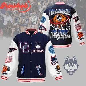 Uconn Huskies Basketball Is Life Baseball Jacket