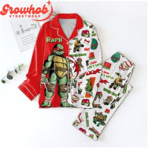 Teenage Mutant Ninja Turtles Raph Turtle Power Polyester Pajamas Set