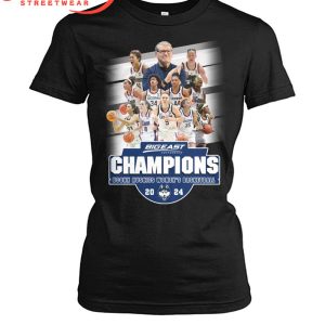 Uconn Huskies 2024 Bigeast Conference Champions T-Shirt